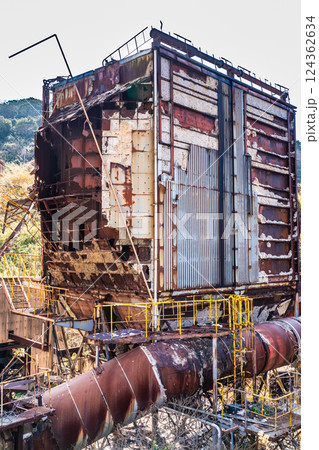 池島2025　廃火力発電所【長崎市】 124362634