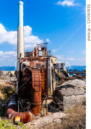 池島2025　廃火力発電所【長崎市】 124362638