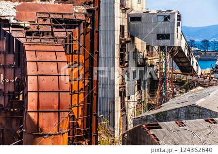 池島2025　廃火力発電所【長崎市】 124362640