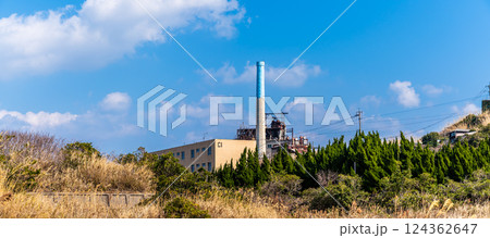 池島2025　廃火力発電所　パノラマ【長崎市】 124362647