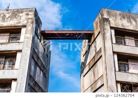 池島2025　廃高層アパート【長崎市】 124362704