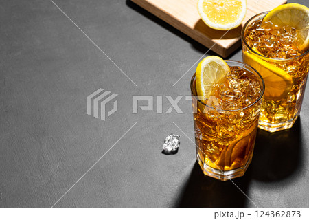 Long Island Ice tea cocktail drink Long Island Ice tea cocktail drink 124362873