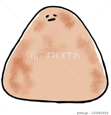 やきおにぎりのイラスト 124362918