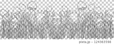 Coloring page Chive blossomss Edible Flowers 124363598