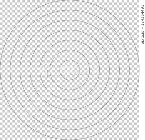 Seven overlapping circles 124364491