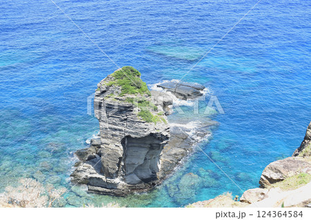 与那国島の観光スポット・立神岩 124364584
