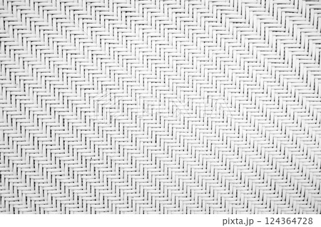 abstract white background with woven rattan texture. Braided Pattern 124364728