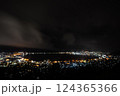 諏訪湖の夜景 124365366