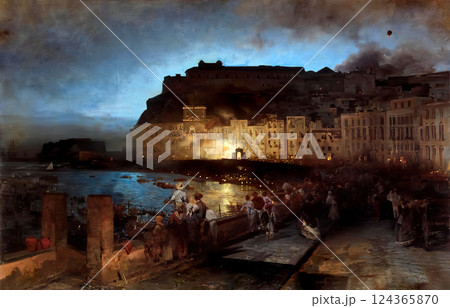 Fireworks in Naples Achenbach Oswald Fireworks in Naples Achenbach Oswald 124365870
