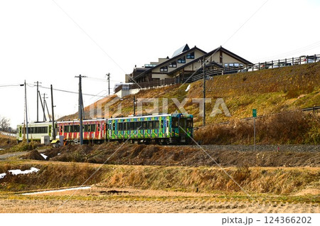 道の駅 遠野風の丘とJR釜石線(快速はまゆり) 道の駅 遠野風の丘とJR釜石線(快速はまゆり) 124366202