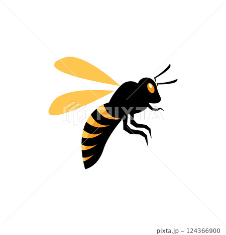 Bee Logo icon Bee Logo icon 124366900