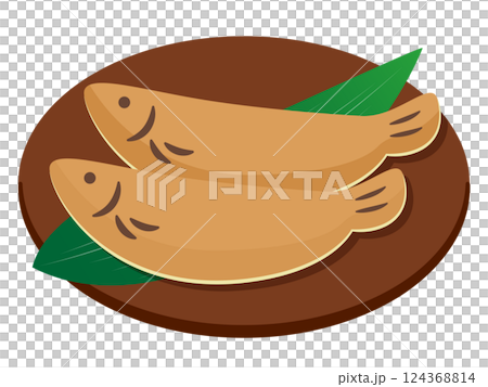 幼小香魚-香魚小吃的插圖 幼小香魚-香魚小吃的插圖 124368814