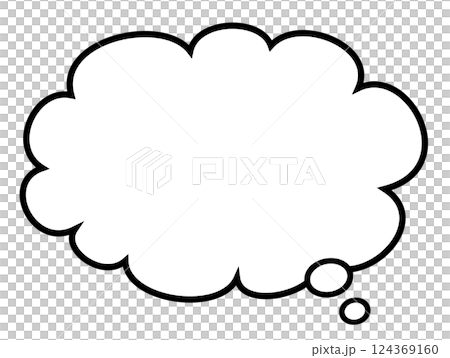 Thought bubble 124369160