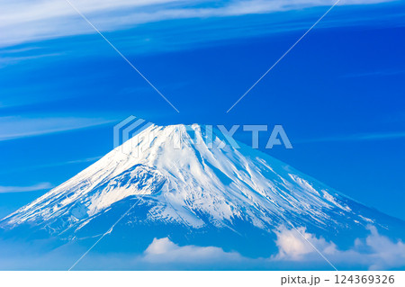 箱根大観山展望台から見る富士山 箱根大観山展望台から見る富士山 124369326