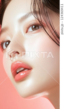 美しい女性のポートレート 美しい女性のポートレート 124369411