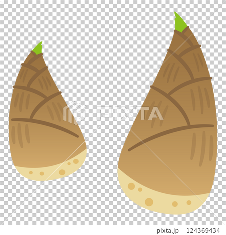 筍のイラスト 124369434