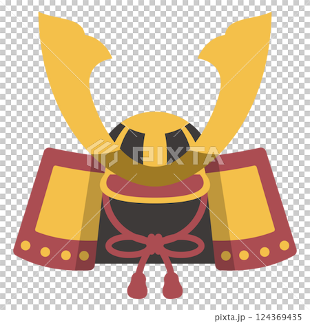 兜のイラスト 124369435