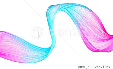 「波」透過PNG（AI : Fireflyによる生成） 124371265