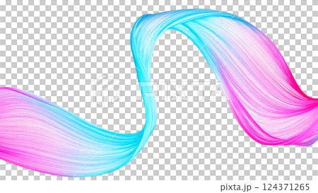 「波」透過PNG（AI : Fireflyによる生成） 124371265