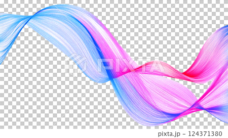 "Wave" transparent PNG (generated by AI: Firefly) 124371380