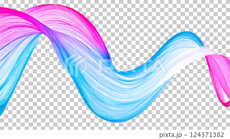 「波」透過PNG（AI : Fireflyによる生成） 124371382