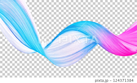 「波」透過PNG（AI : Fireflyによる生成） 124371384