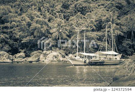 Boats ships Boat Mangrove and Pouso beach Ilha Grande Brazil. Boats ships Boat Mangrove and Pouso beach Ilha Grande Brazil. 124372594