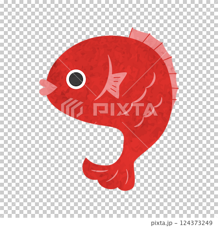 水彩のタイのイラスト 124373249