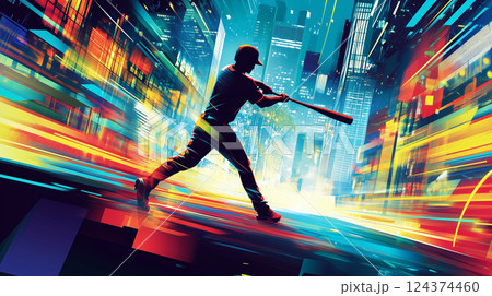 AI生成画像:バッター AI生成画像:バッター 124374460