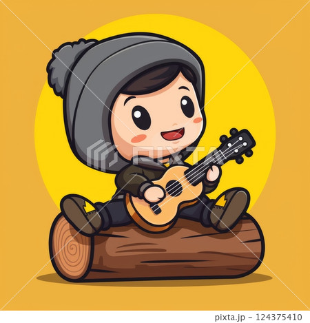 A Young Musician's Moment A Young Musician's Moment 124375410