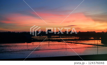 景色 風景 夕日 124376048