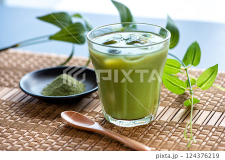 抹茶ラテ 124376219