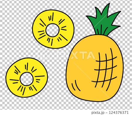 パイナップル 124376371