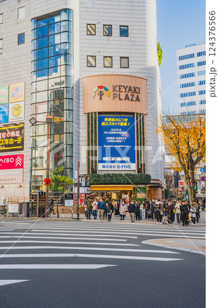 静岡市にある新静岡セノバとけやきプラザ周辺の都市風景(静岡県) 124376566