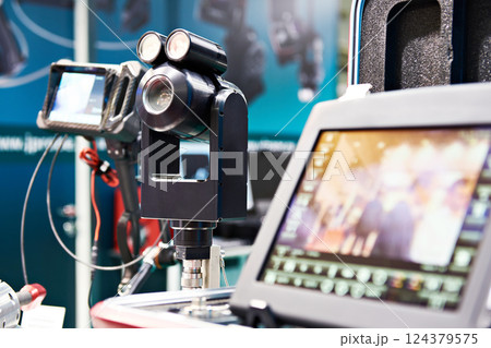 Video endoscope for visual inspection of tanks and pipes Video endoscope for visual inspection of tanks and pipes 124379575