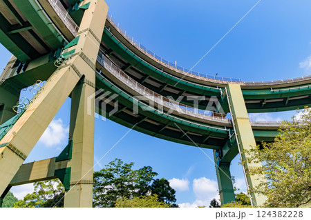 静岡県　河津町　河津七滝ループ橋 124382228