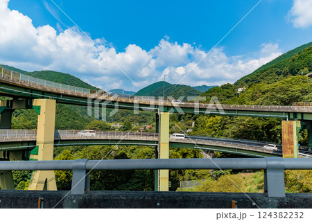 静岡県 河津町 河津七滝ループ橋 静岡県 河津町 河津七滝ループ橋 124382232