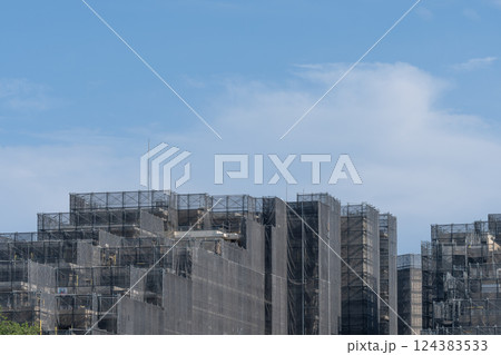 マンションの修繕工事 124383533