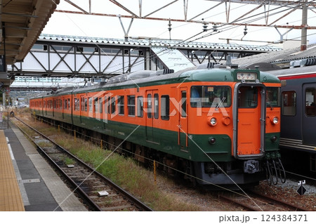 しなの鉄道115系電車（湘南色編成：軽井沢⇔長野） 124384371