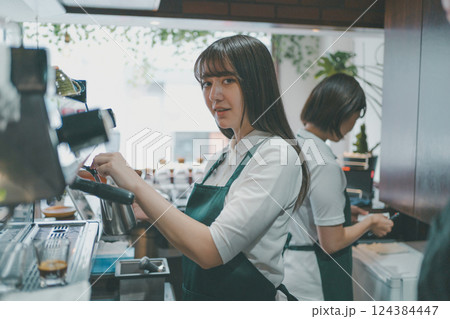 coffee shop coffee shop 124384447