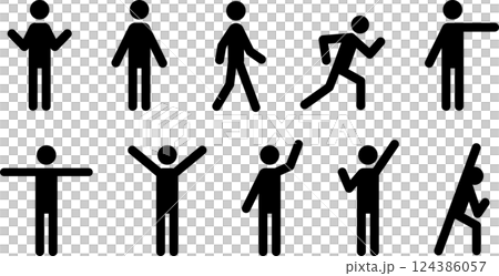 人，人，人類象形圖示 1 124386057