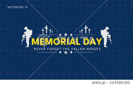 Honoring Fallen Heroes on Memorial Day Honoring Fallen Heroes on Memorial Day 124386160
