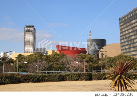 北九州市小倉北区の勝山公園風景、 北九州市小倉北区の勝山公園風景、 124386230