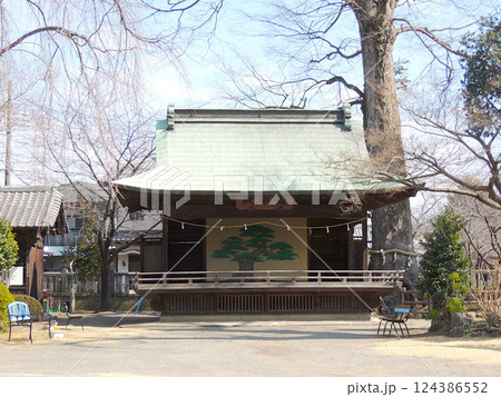 広瀬神社 舞楽殿 124386552