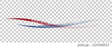 用於強調的曲線插圖 用於強調的曲線插圖 124388023