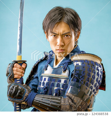 Samurai Portrait 124388538
