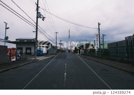 [南港平林]大阪の下町の風景 124389274