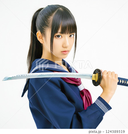 セラー服と日本刀 セラー服と日本刀 124389319