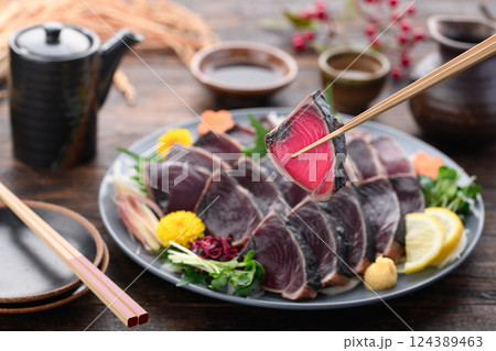 鰹のたたき 鰹のたたき 124389463