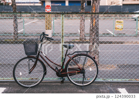 [住之江]茶色の自転車 124390033